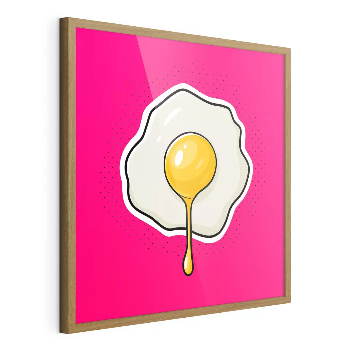 Poster Una deliziosa colazione con uova all’occhio di bue f50788