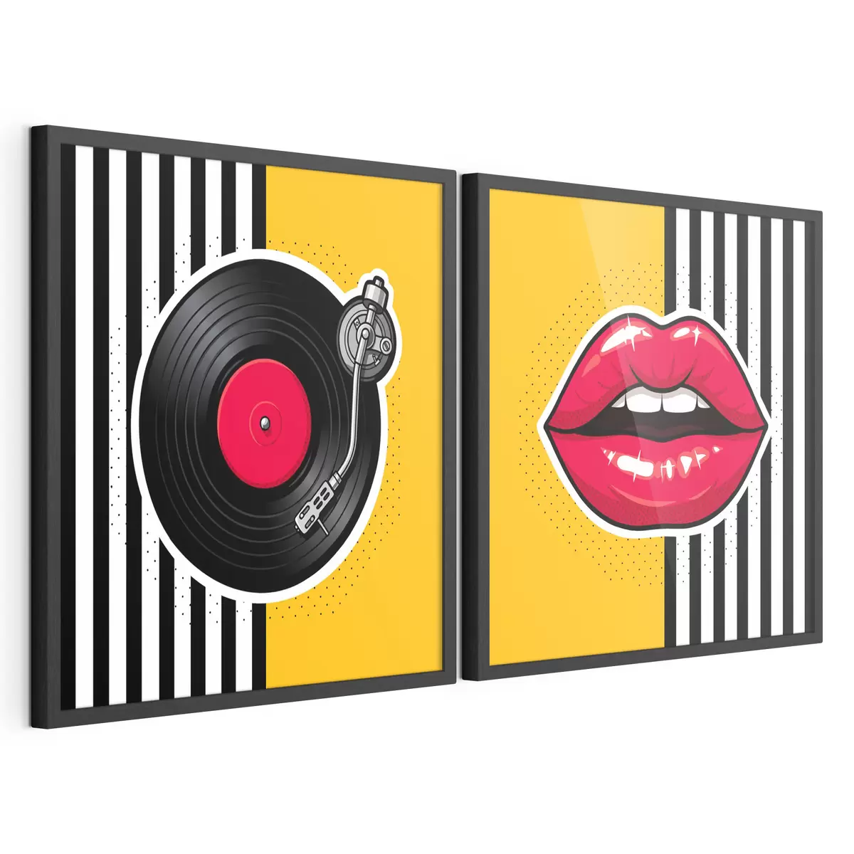 Poster Ritmo vinilico d31075
