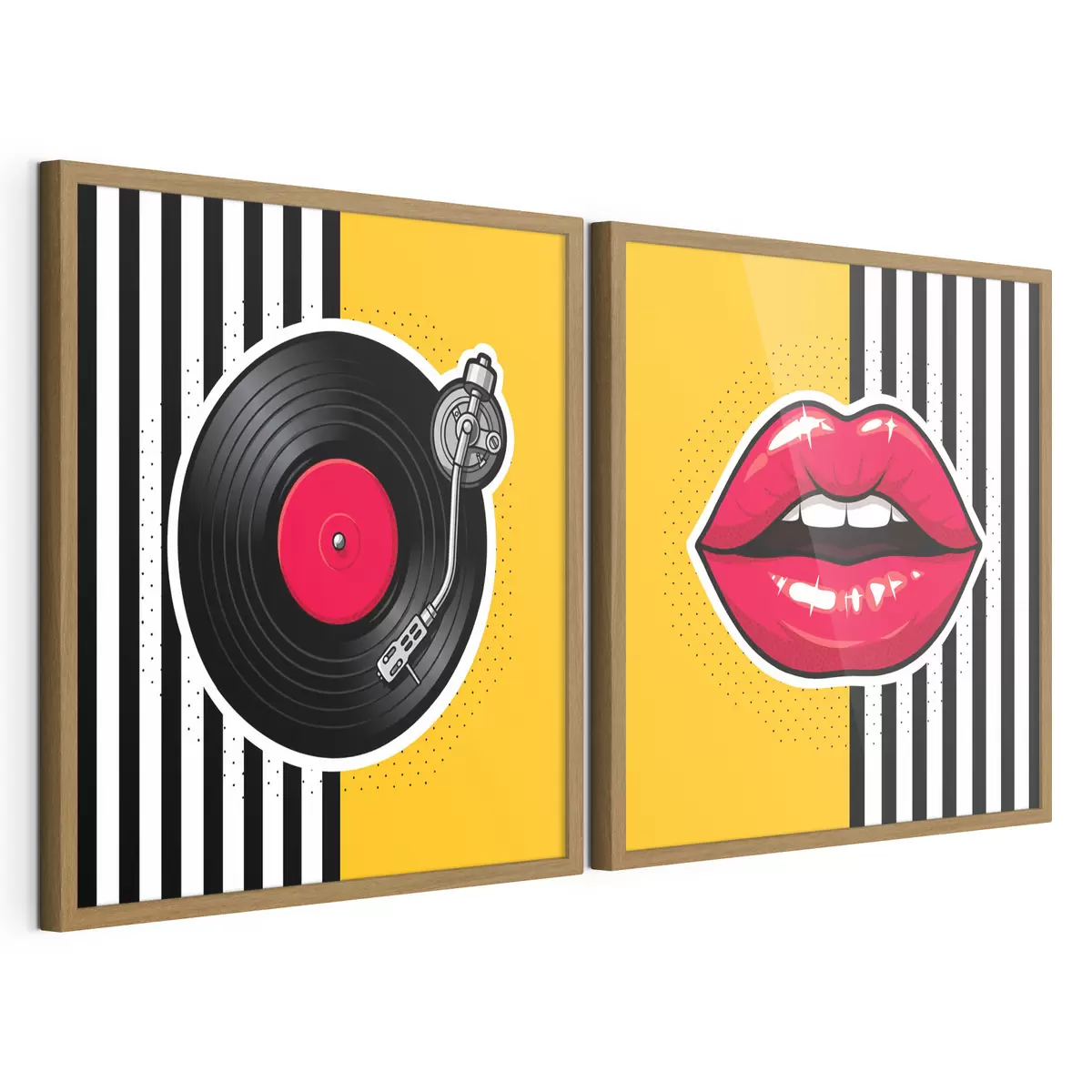 Poster Ritmo vinilico d31075