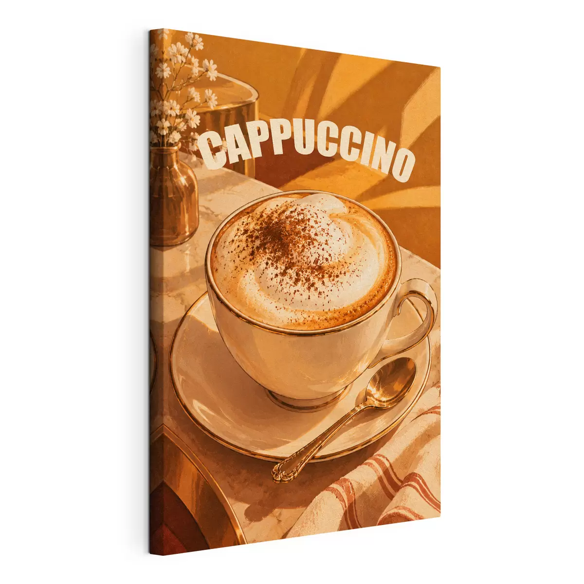 Quadro Un delizioso cappuccino per rallegrarti la giornata nr. s50874