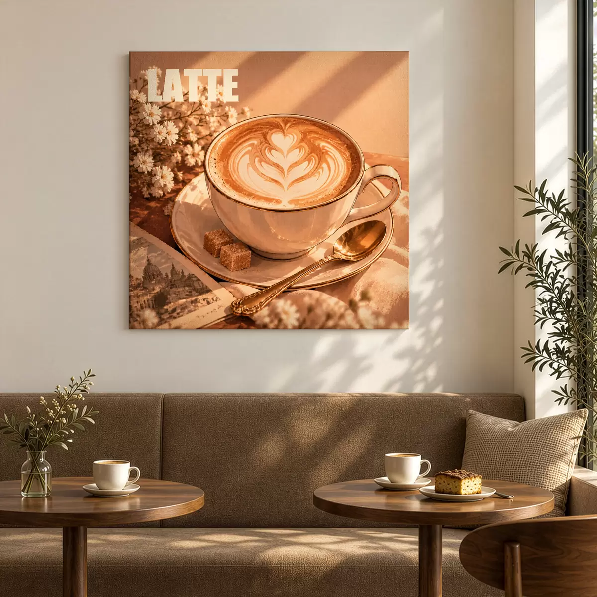 Quadro Il piacere perfetto del caffè mattutino nr. s50873