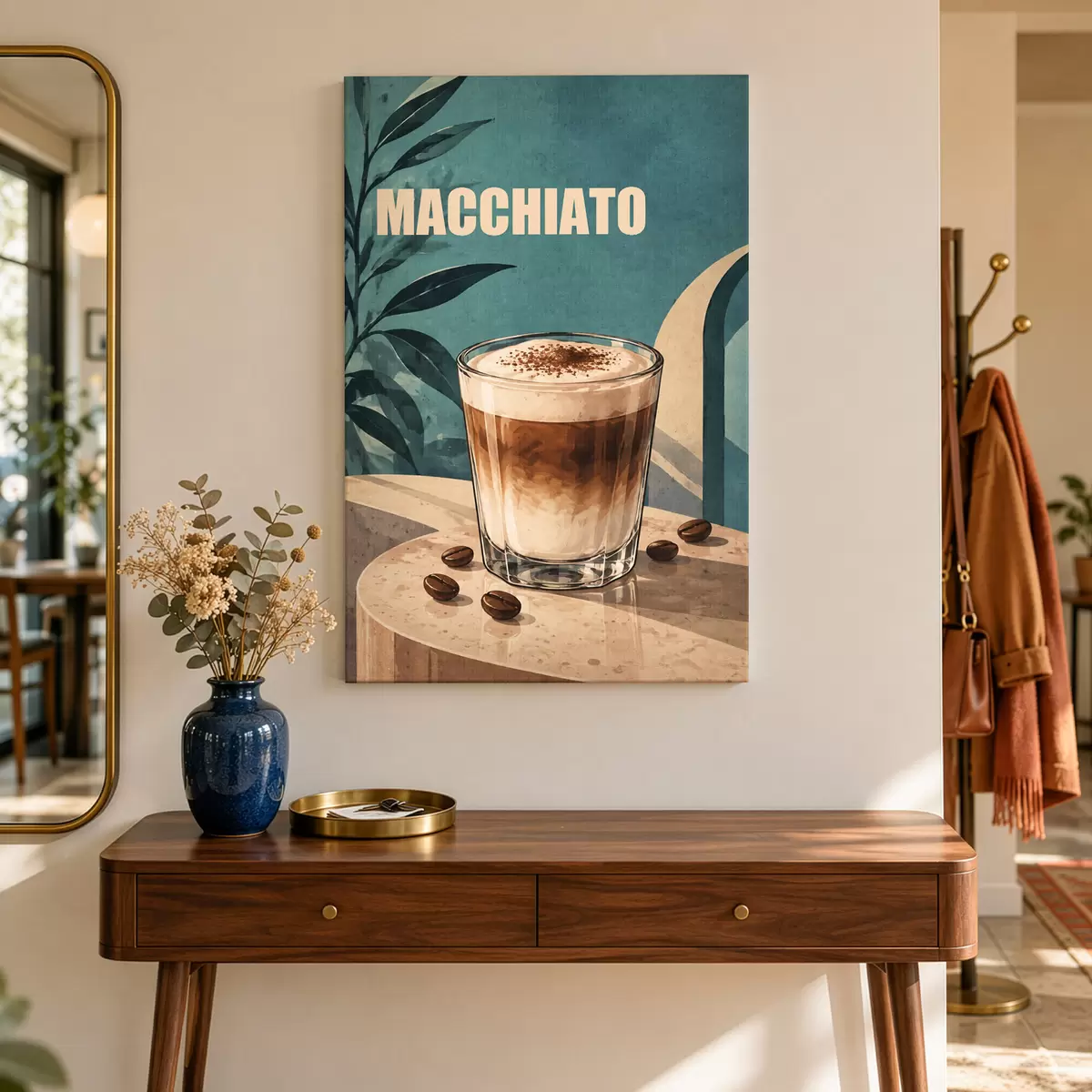 Quadro Un delizioso macchiato in una giornata di sole nr. s50875