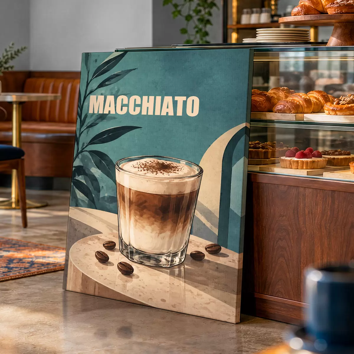 Quadro Un delizioso macchiato in una giornata di sole nr. s50875