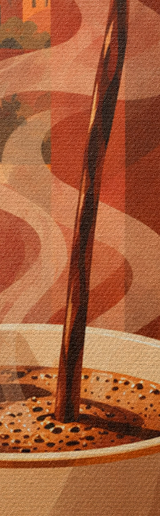 Quadro Caffè caldo in un ambiente accogliente nr. s50877