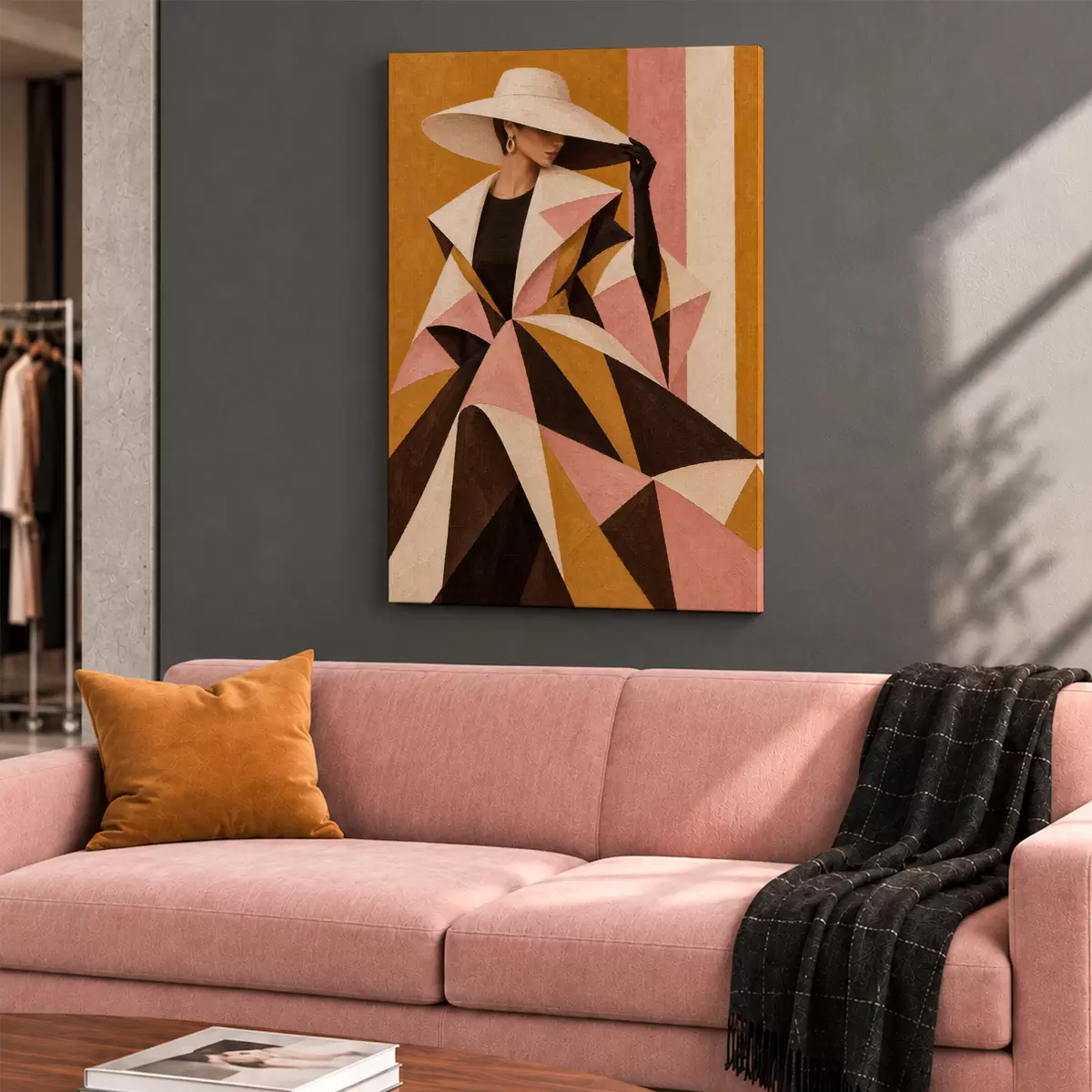 Quadro Eleganza raffinata con motivi geometrici nr. s50882