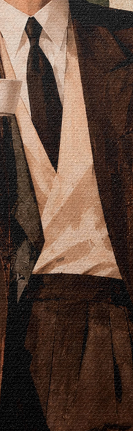 Quadro Un uomo elegante che si gode un momento di tranquillità nr. s50883