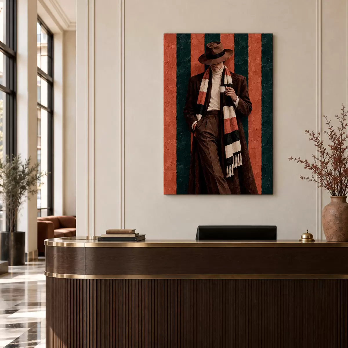 Quadro Eleganza raffinata in un ambiente vivace nr. s50884