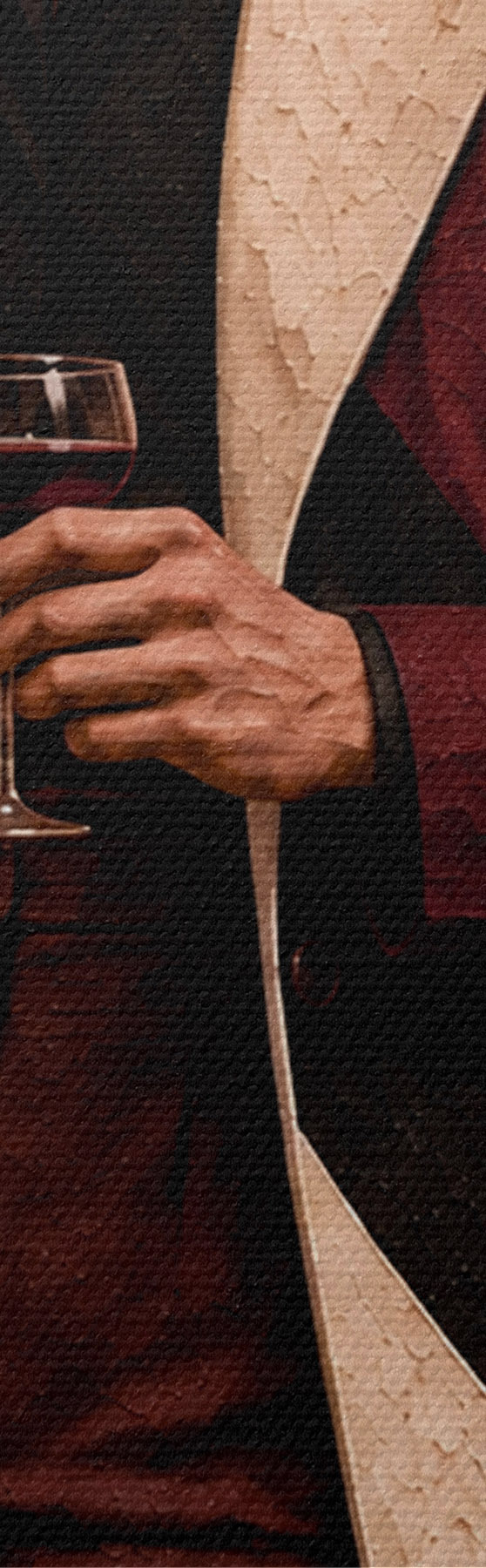 Quadro Uno stile elegante accompagnato da un drink raffinato nr. s50886