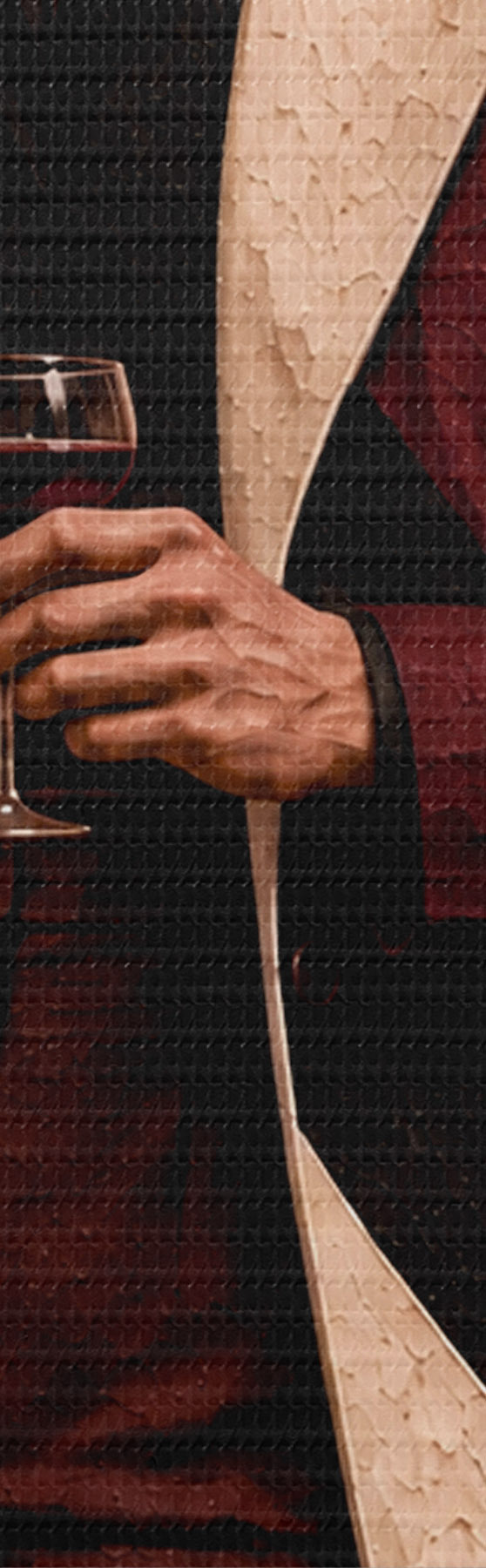 Quadro Uno stile elegante accompagnato da un drink raffinato nr. s50886