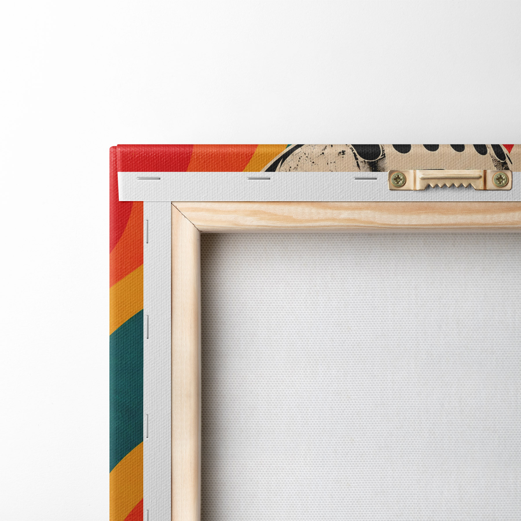 Quadro Microfono classico su uno sfondo vivace nr. s50924