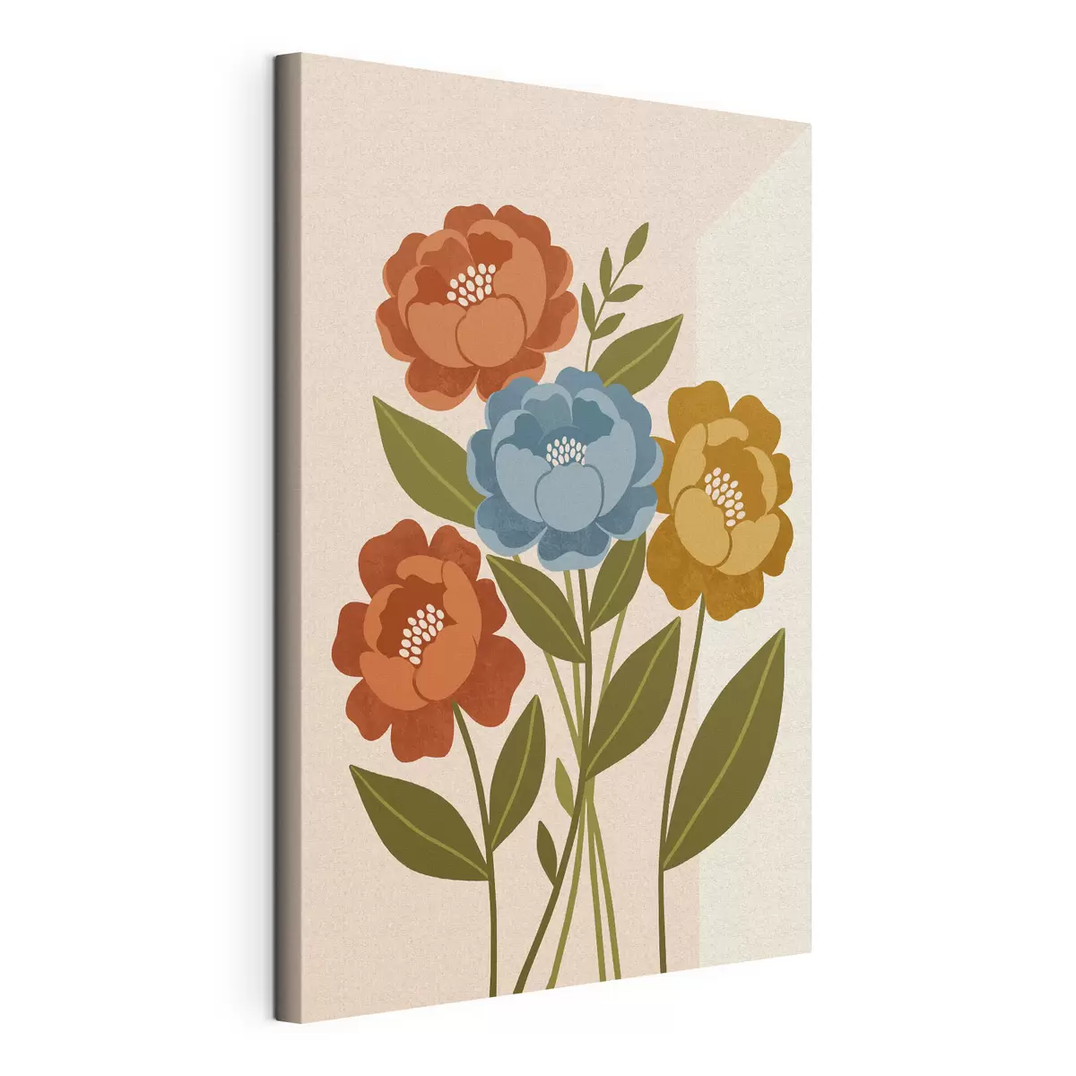Quadro Fiori vivaci in morbide tonalità pastello nr. s50730