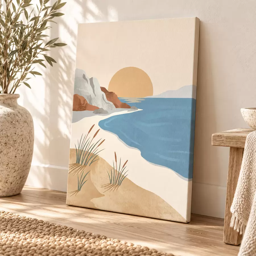 Quadro Costa e enigma nr. s50731