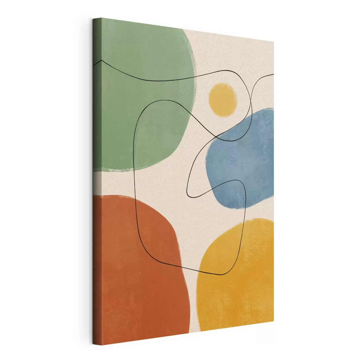 Quadro Forme astratte in colori rilassanti nr. s50736