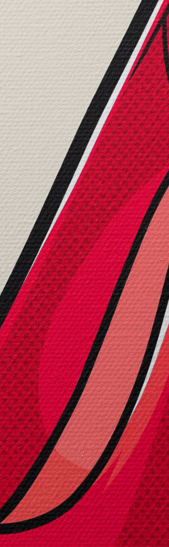 Quadro Elegante scarpa con tacco rosso e fiocco giocoso nr. s50785