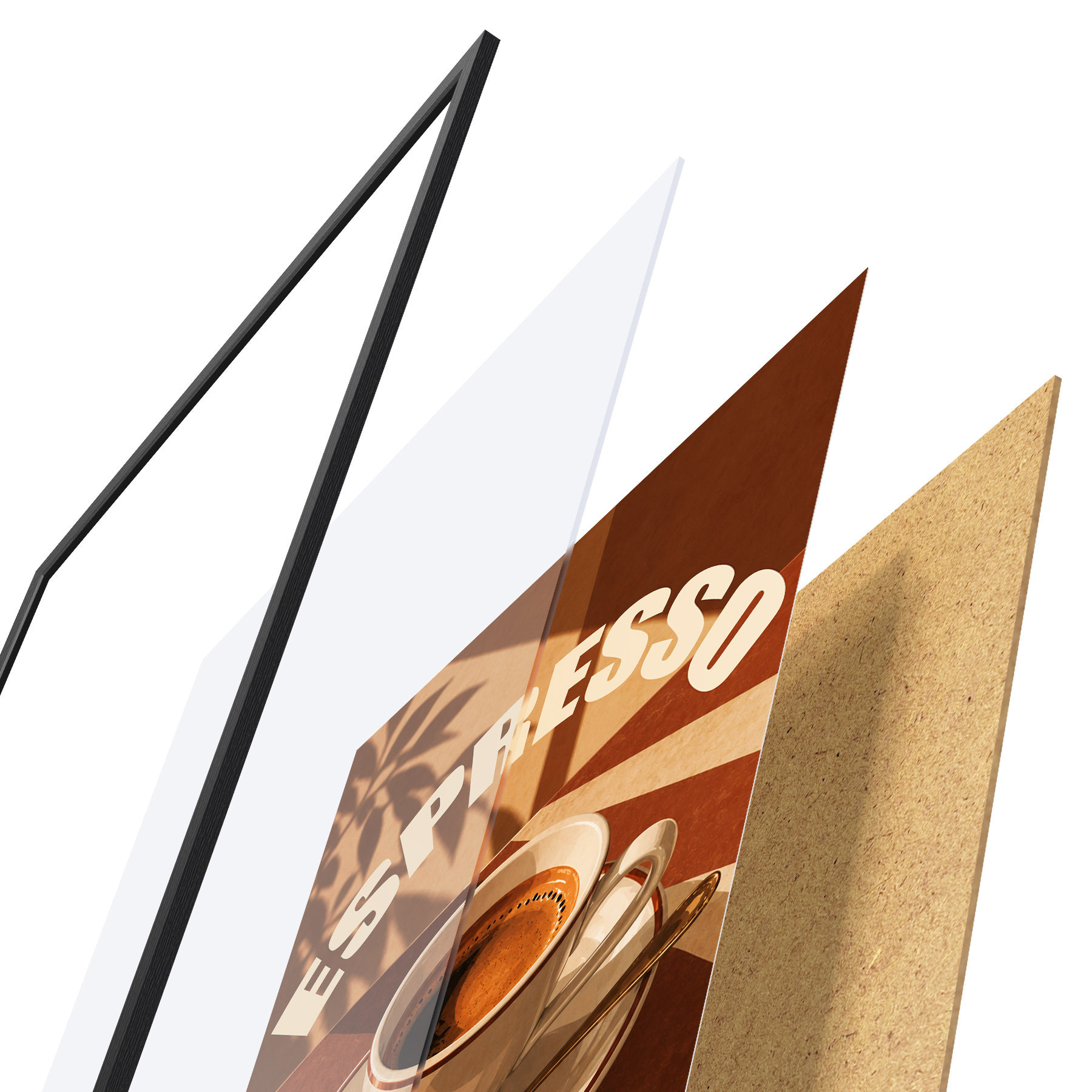 Poster Un gusto intenso in ogni sorso f50871