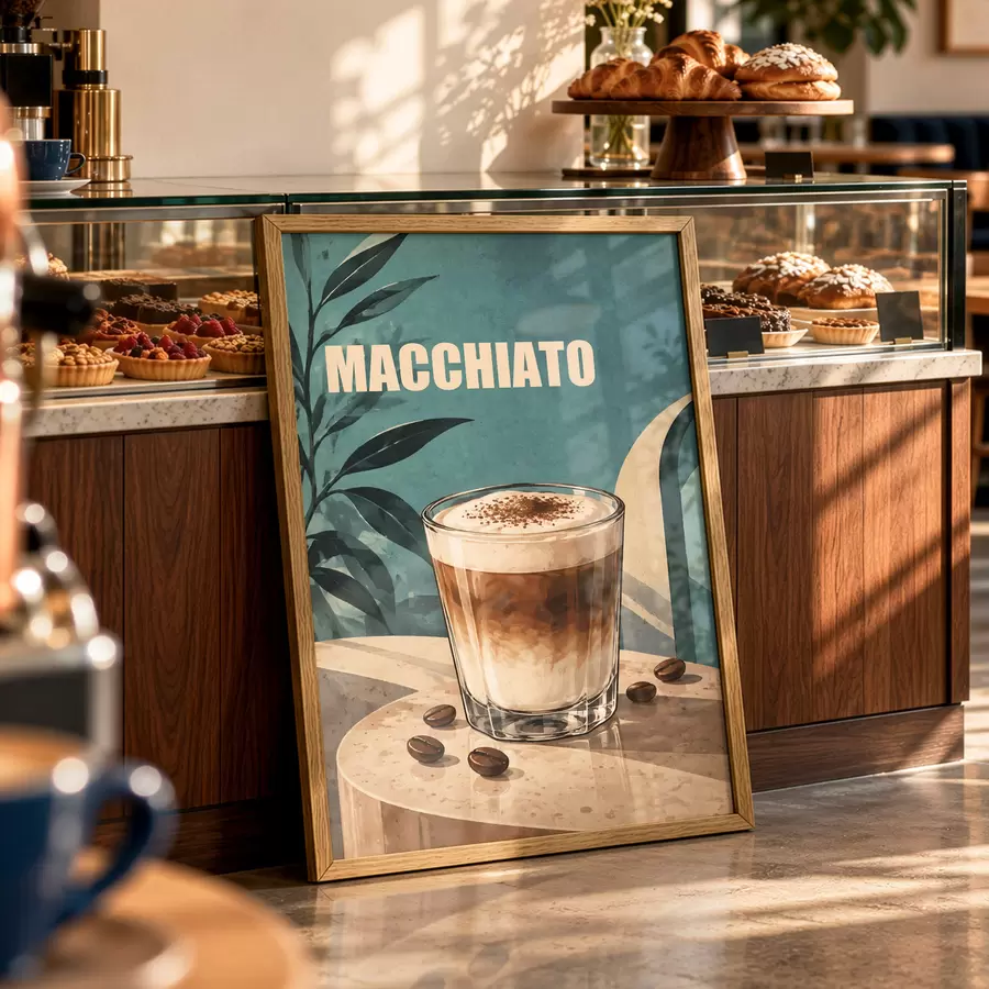 carta da parati Caffè e avventura nr. f50875
