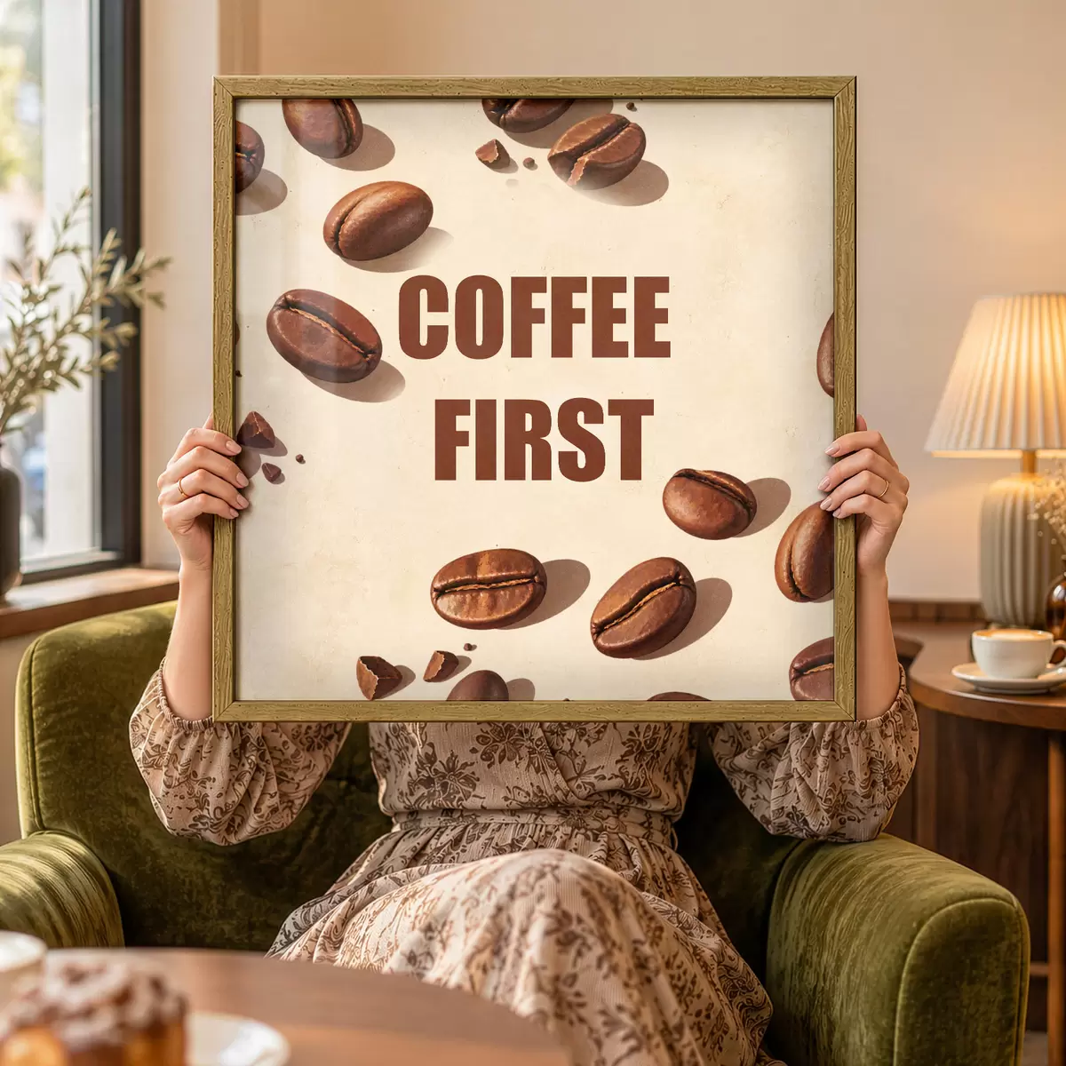 Poster Svegliati e preparati il caffè f50878