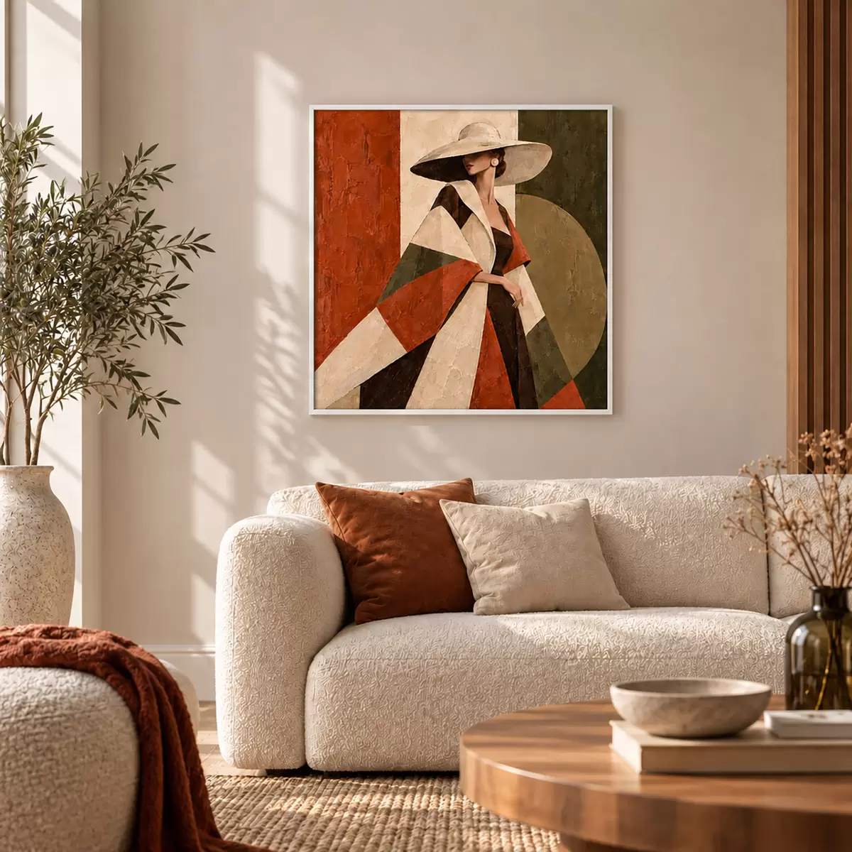 Poster Eleganza chic in colori vivaci f50879