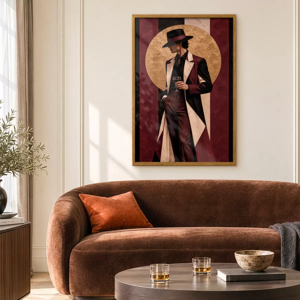 Poster Eleganza chic con un tocco vintage f50886