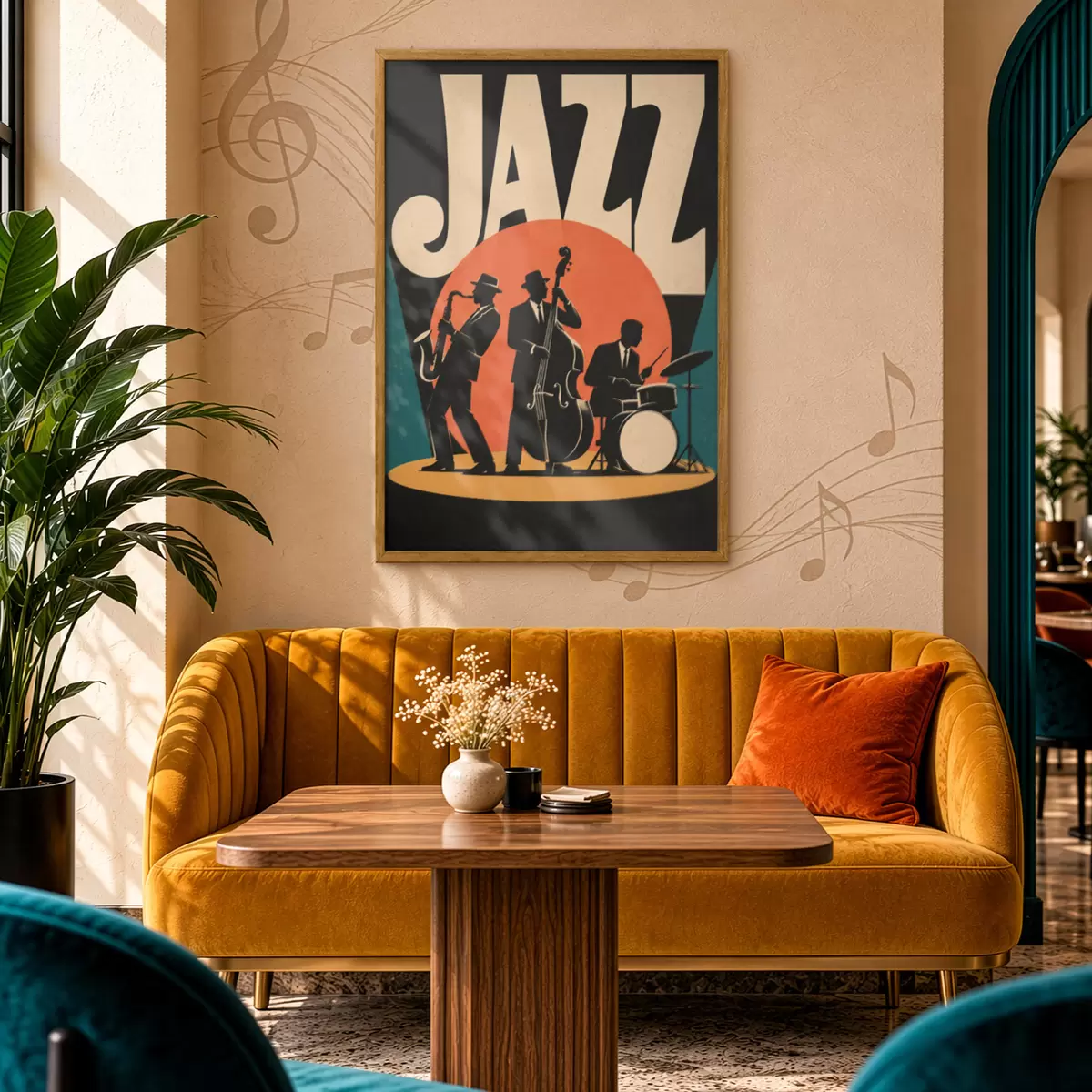 Poster Jazz dal vivo: ritmo e anima si fondono f50921
