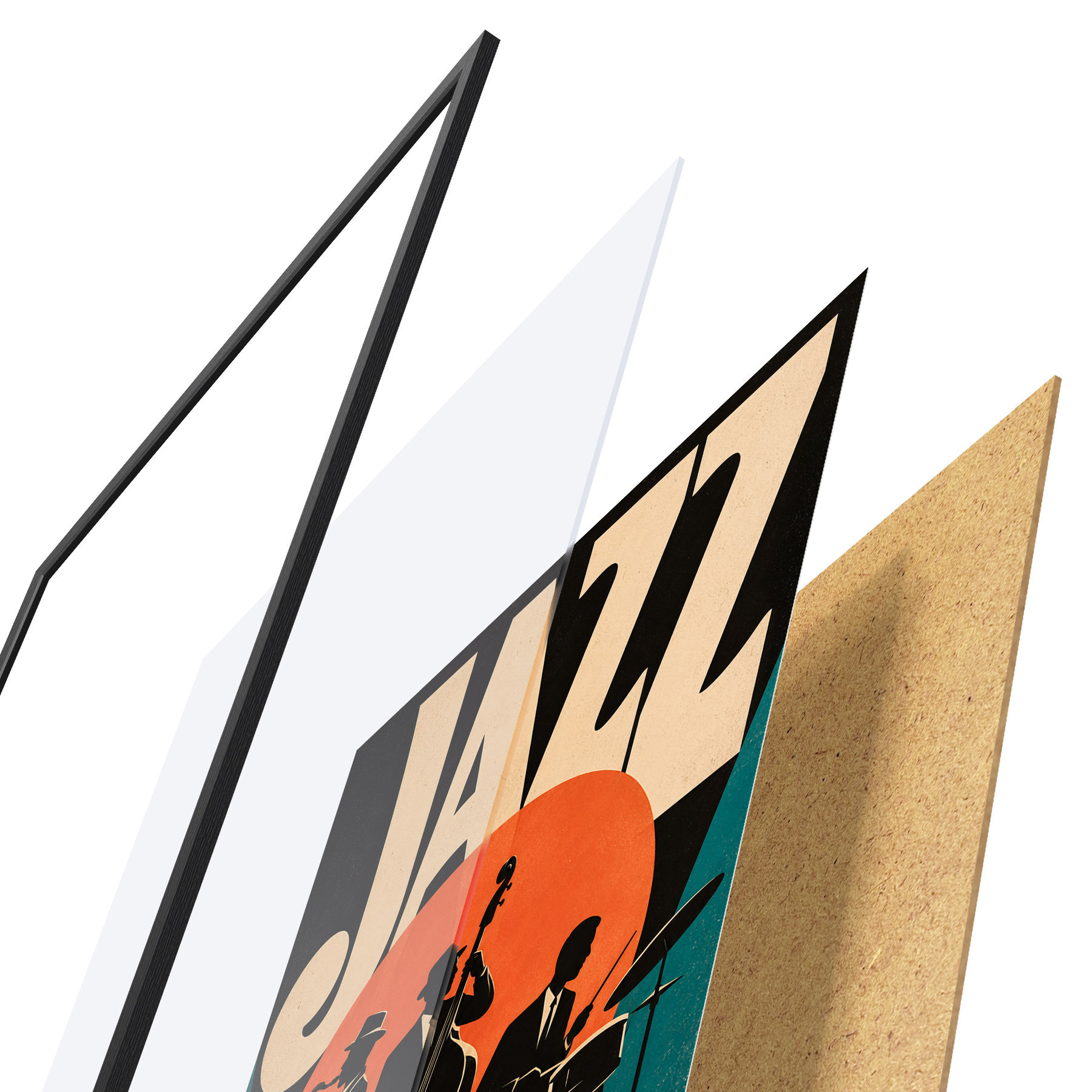 Poster Jazz dal vivo: ritmo e anima si fondono f50921