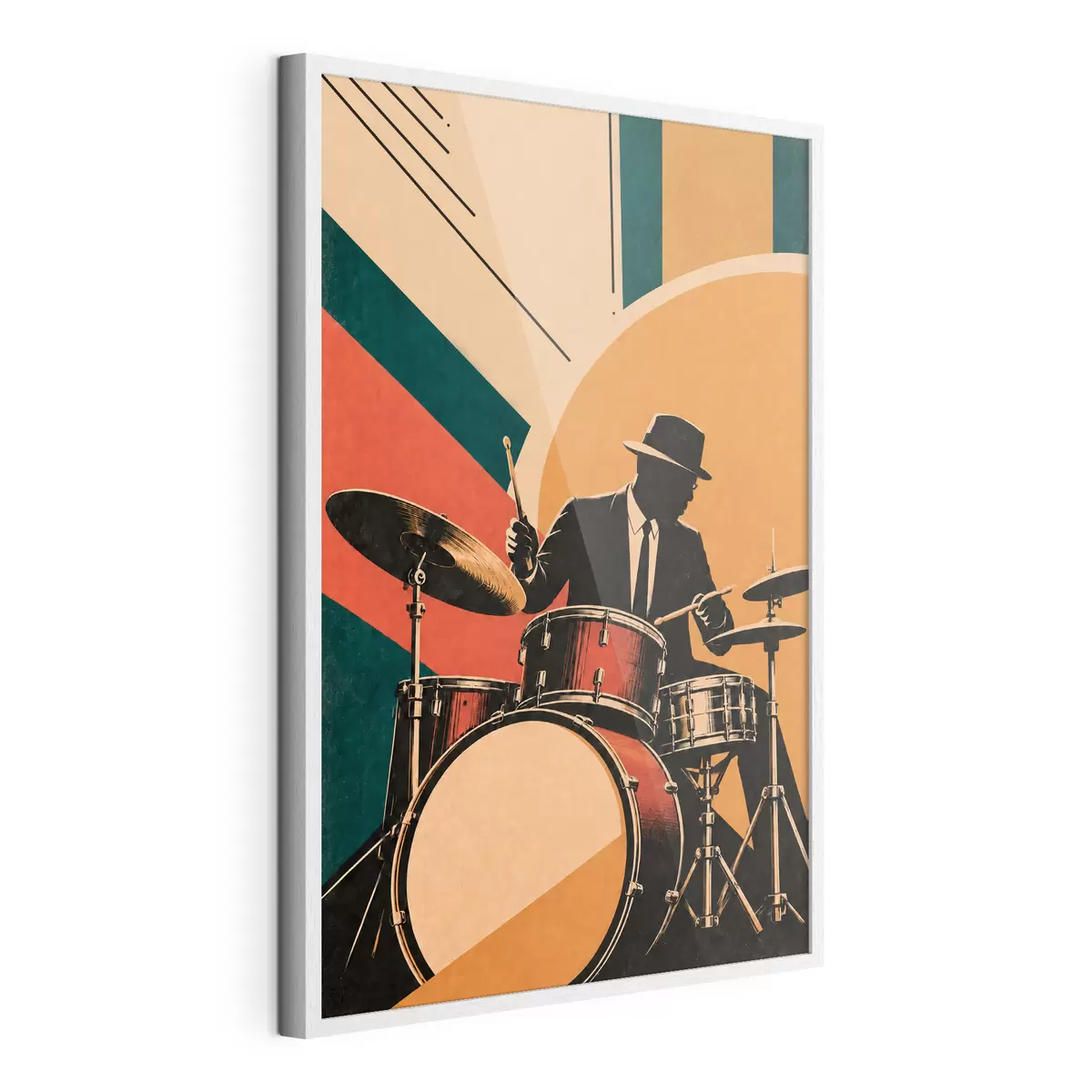 Poster Lasciarsi trasportare dal ritmo della vita f50928