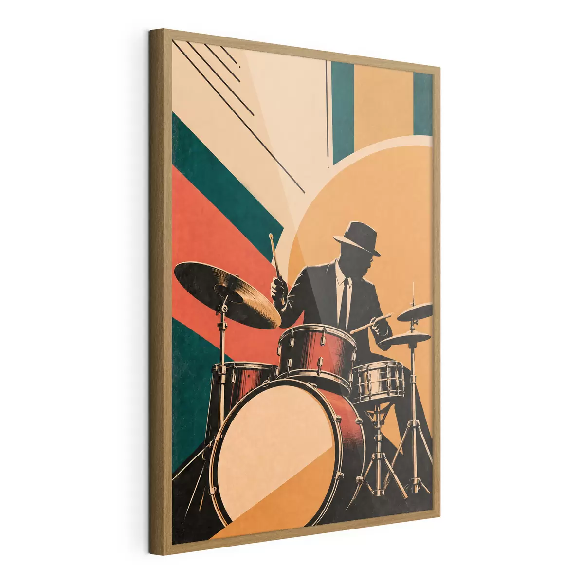 Poster Lasciarsi trasportare dal ritmo della vita f50928