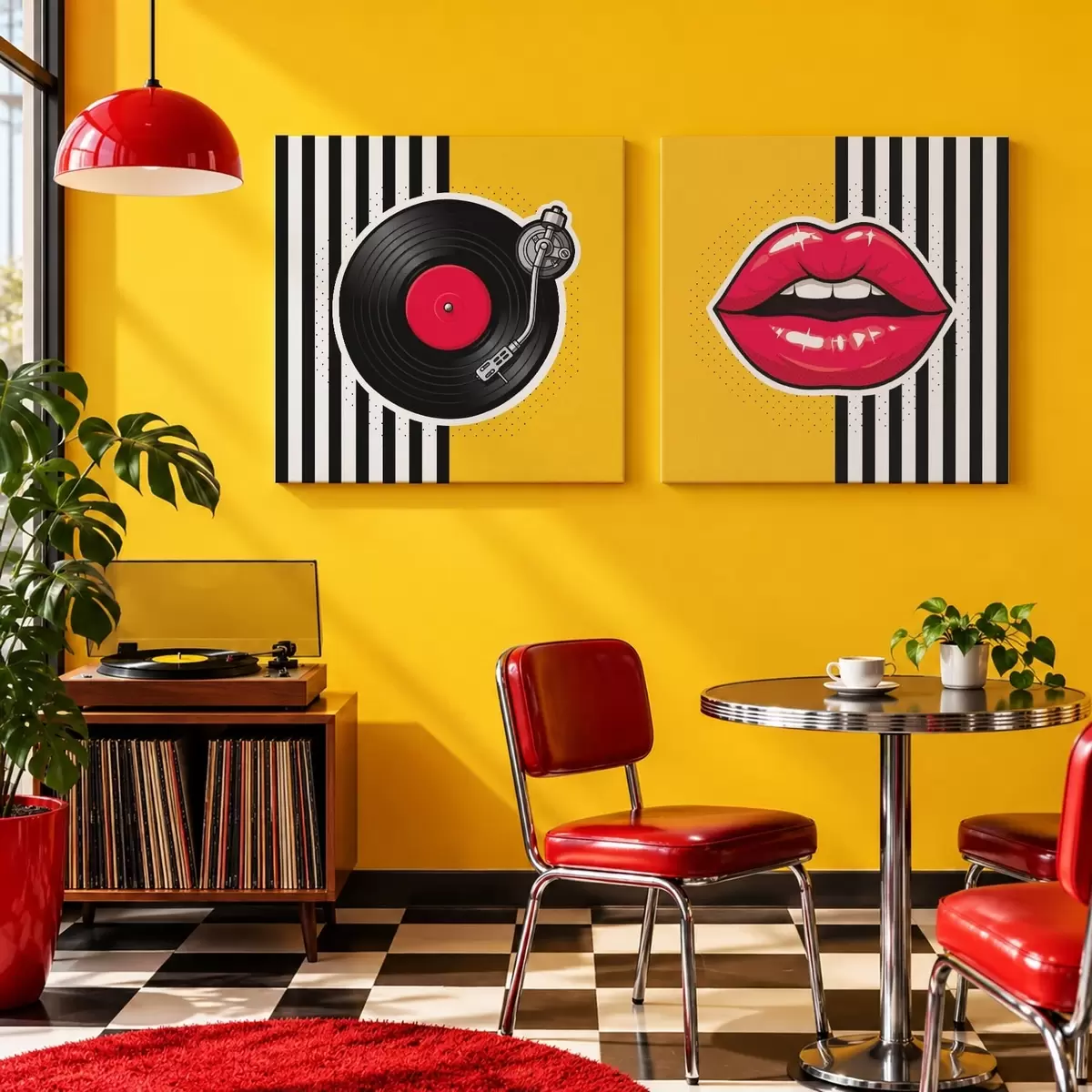 Quadro Ritmo vinilico nr. m31075