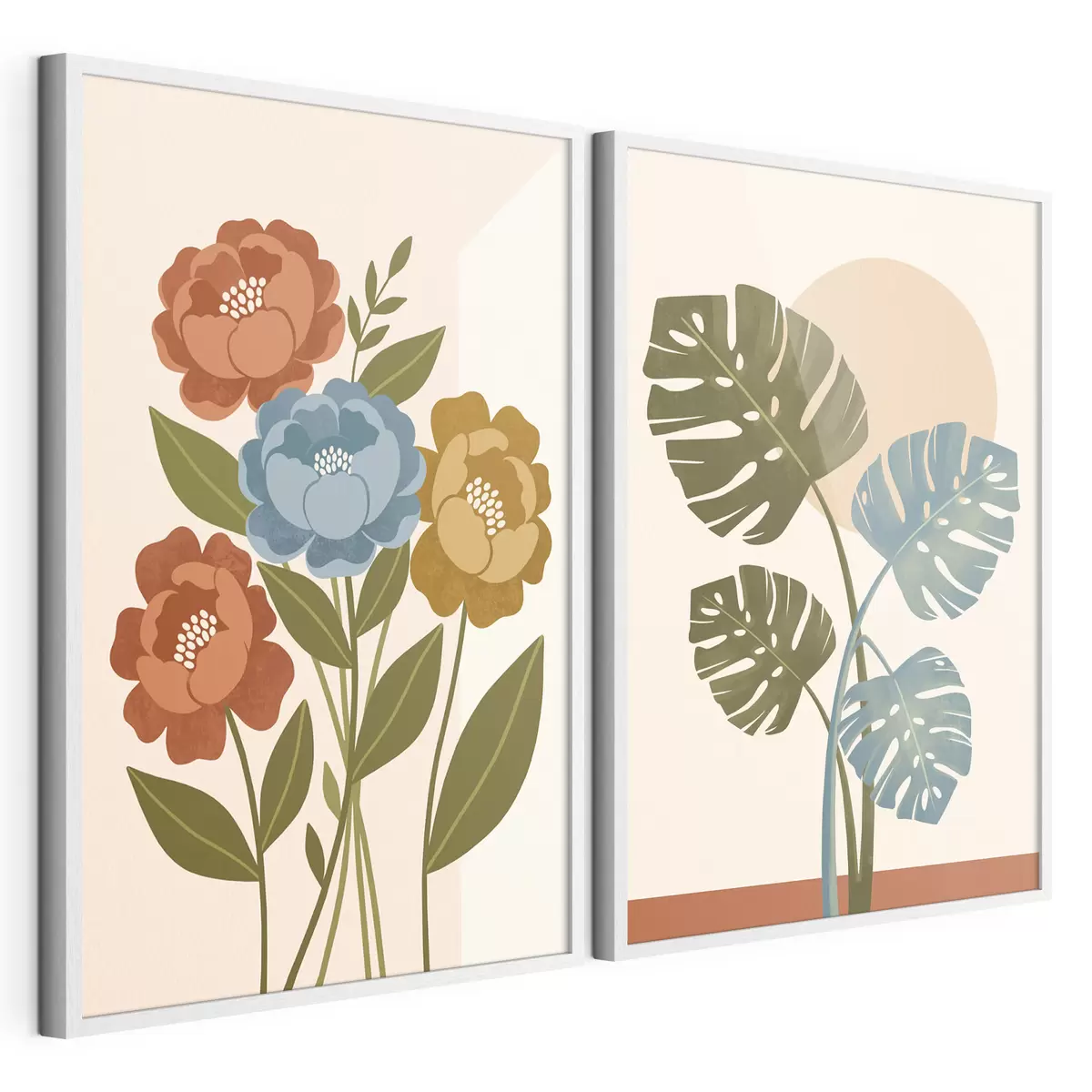 Poster Duo tropicale d31078