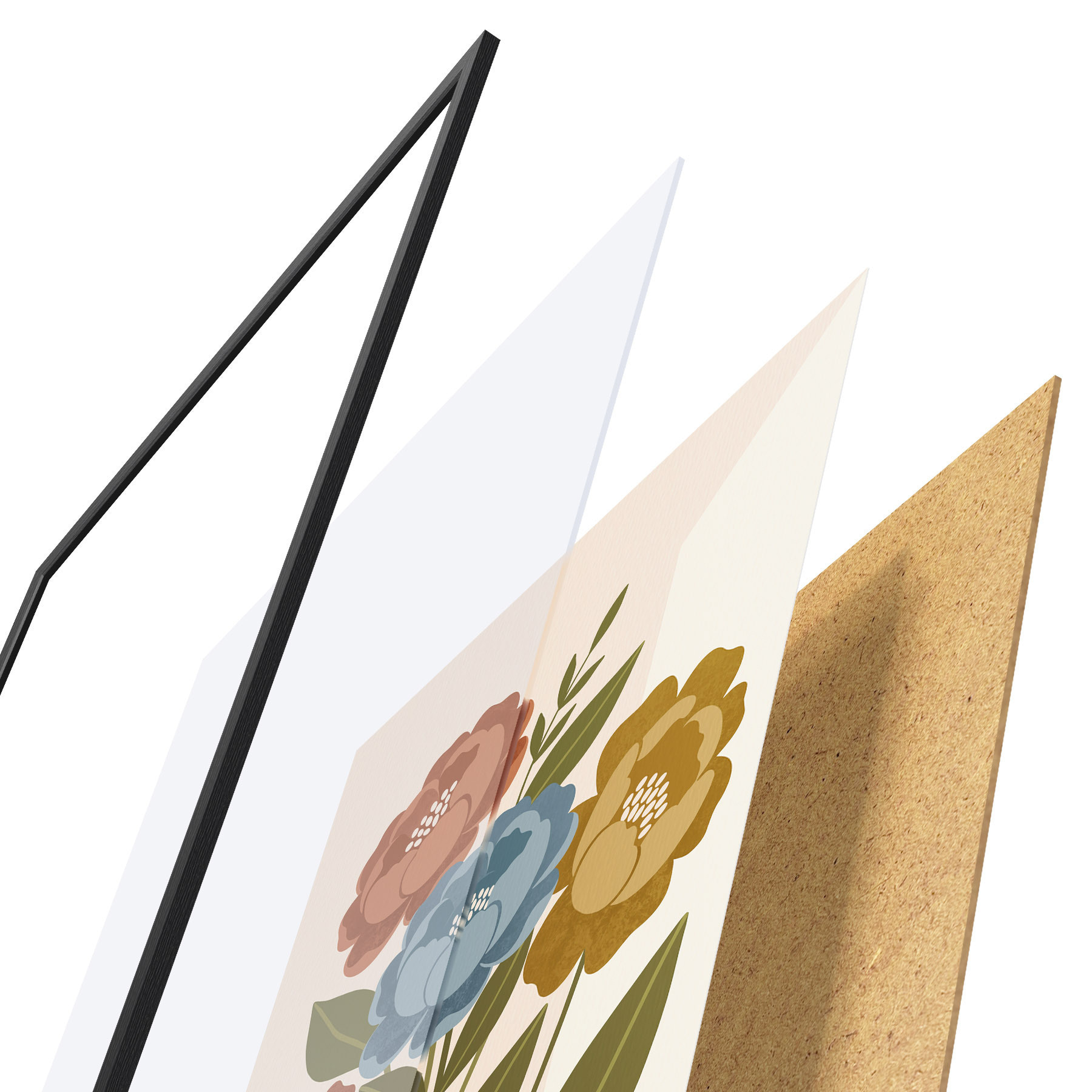 Poster Duo tropicale d31078