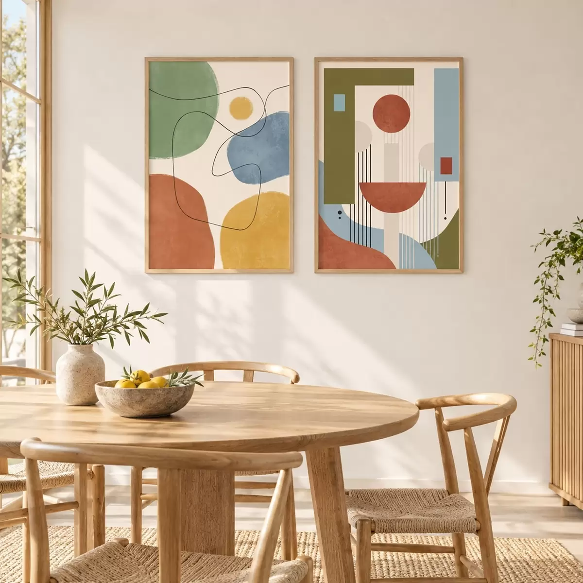 Poster Geometria delle forme d31079