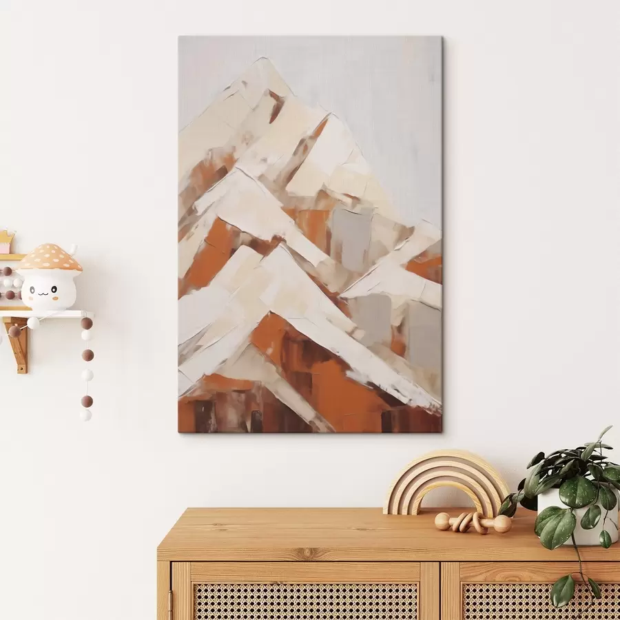 Quadro Montagne, imitazione di un dipinto nr. s51125