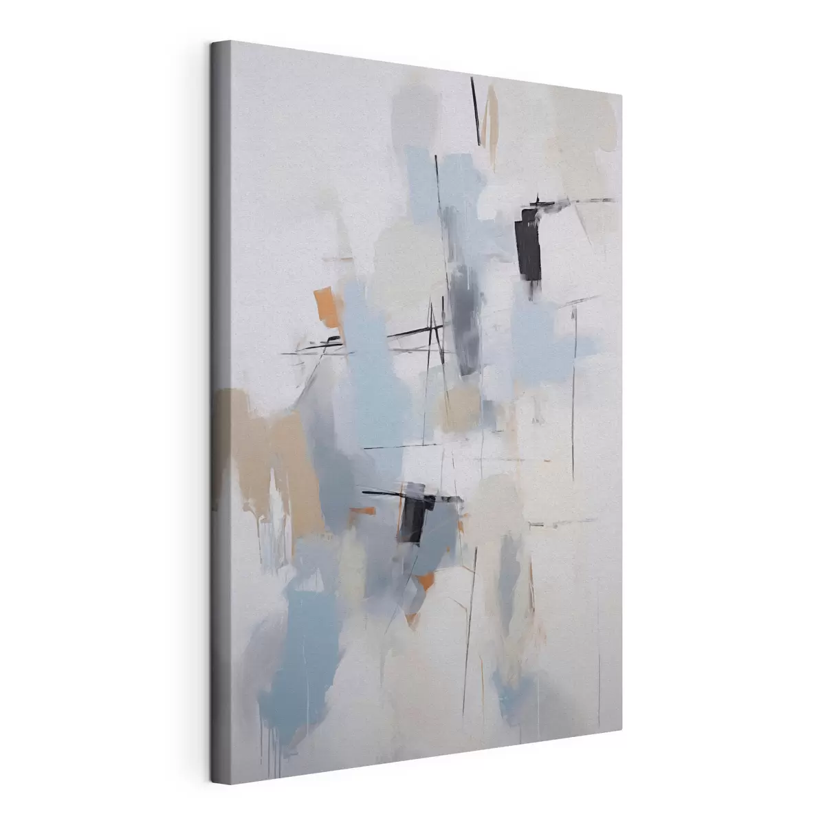 Quadro Astrazione caotica, imitazione della pittura nr. s51128
