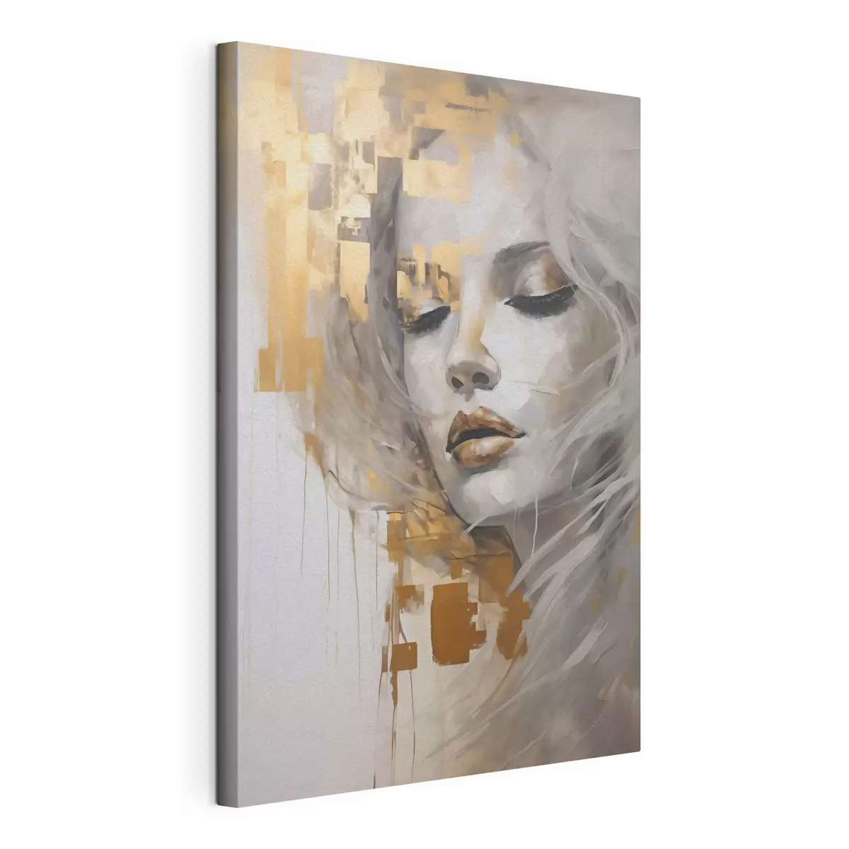 Quadro Ritratto astratto di una giovane donna, che imita un dipinto nr. s51130