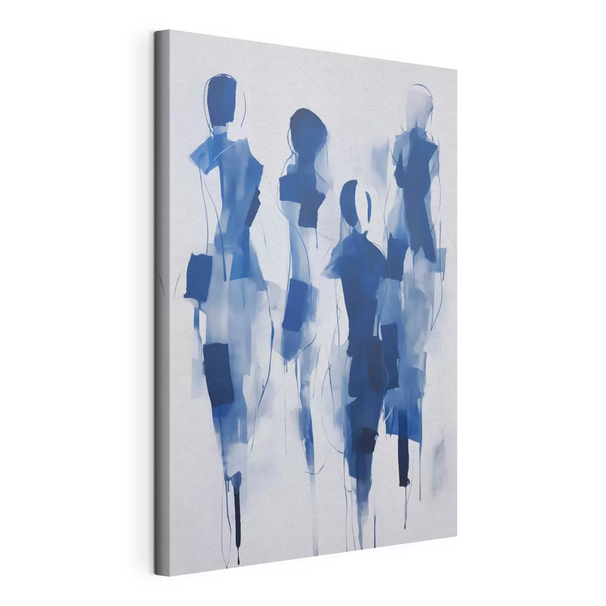 Quadro Silhouette astratte, imitazione della pittura nr. s51131