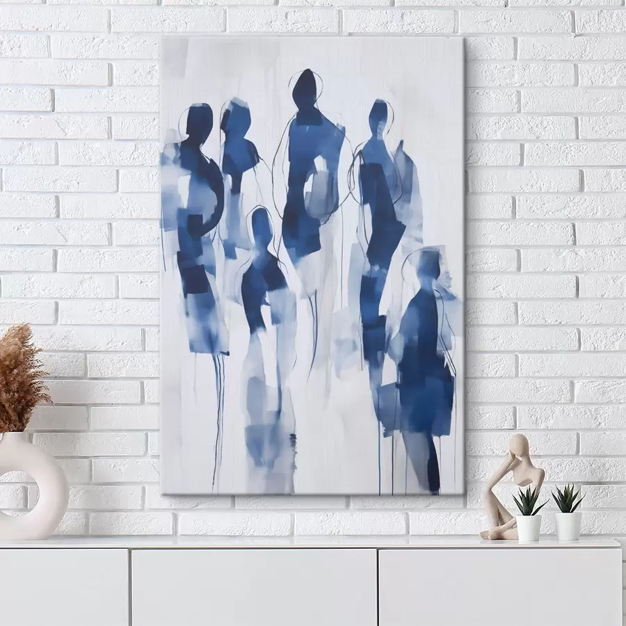 Quadro Sagome, imitazione della pittura nr. s51132