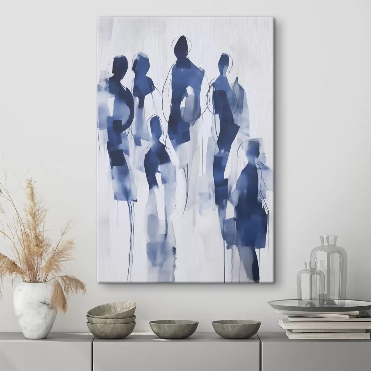 Quadro Sagome, imitazione della pittura nr. s51132