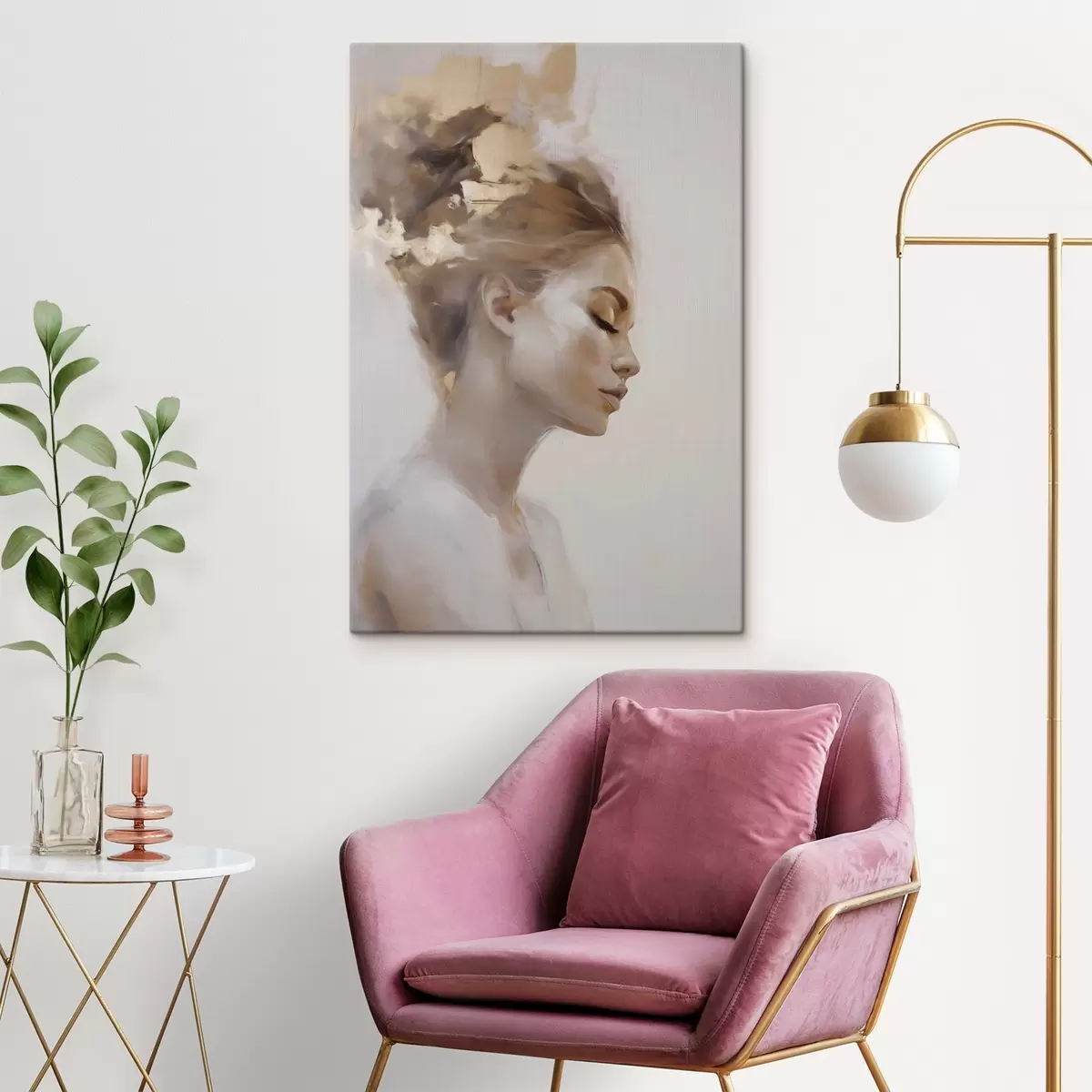 Quadro Ritratto di una giovane donna nr. s51134