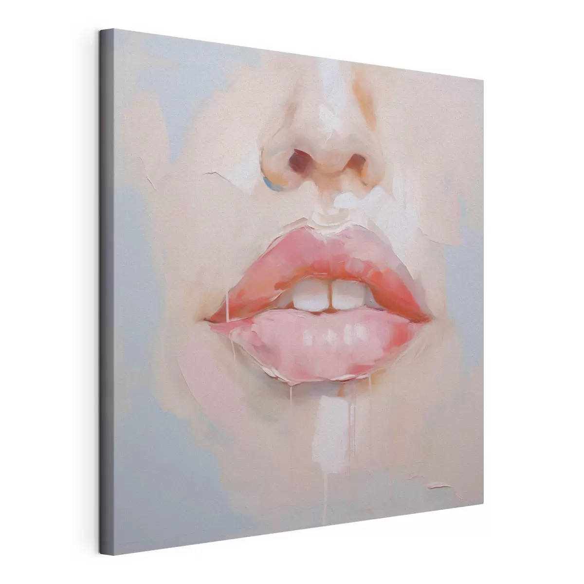 Quadro Labbra, imitazione di un dipinto nr. s51138