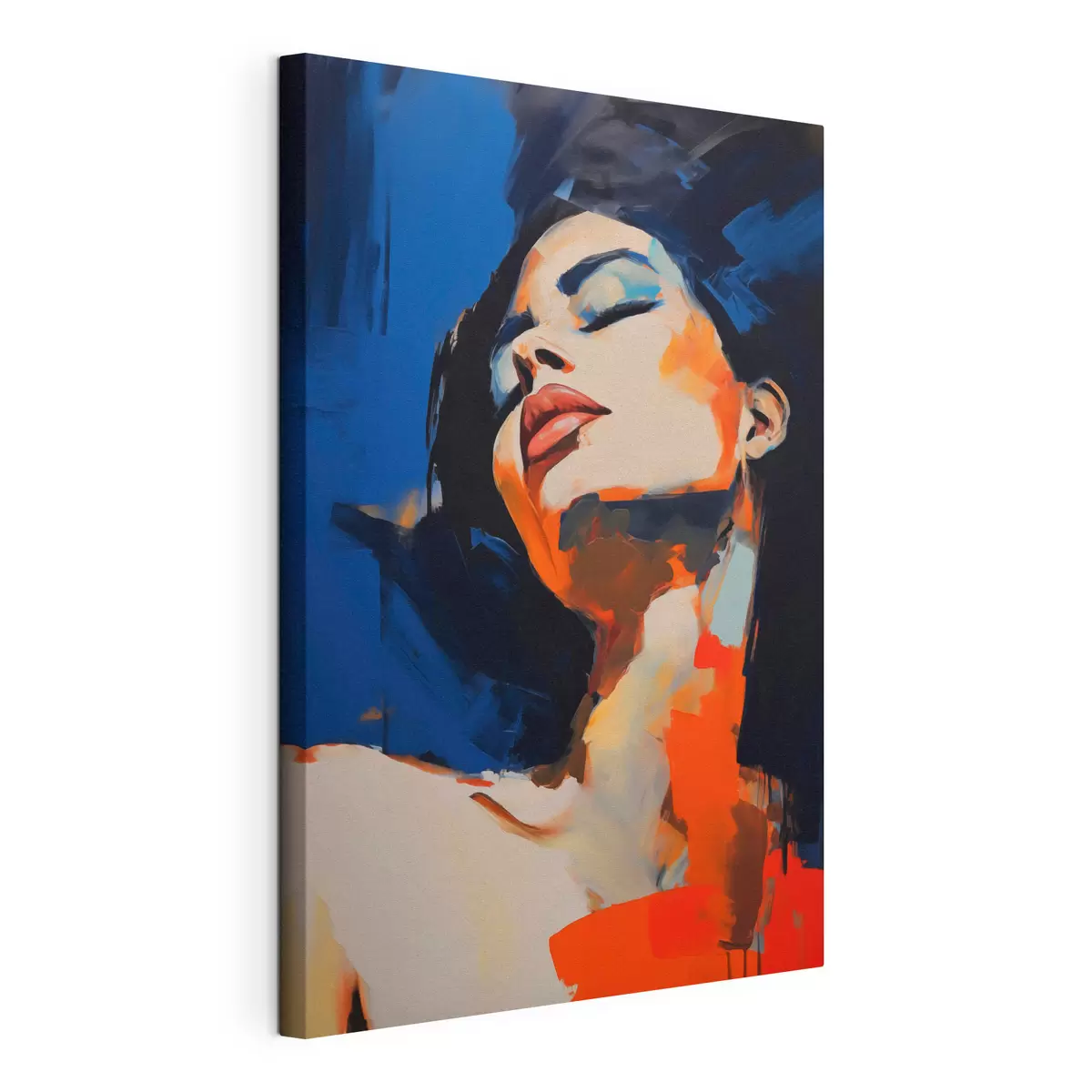 Quadro Ragazza addormentata, imitazione di un dipinto nr. s51139