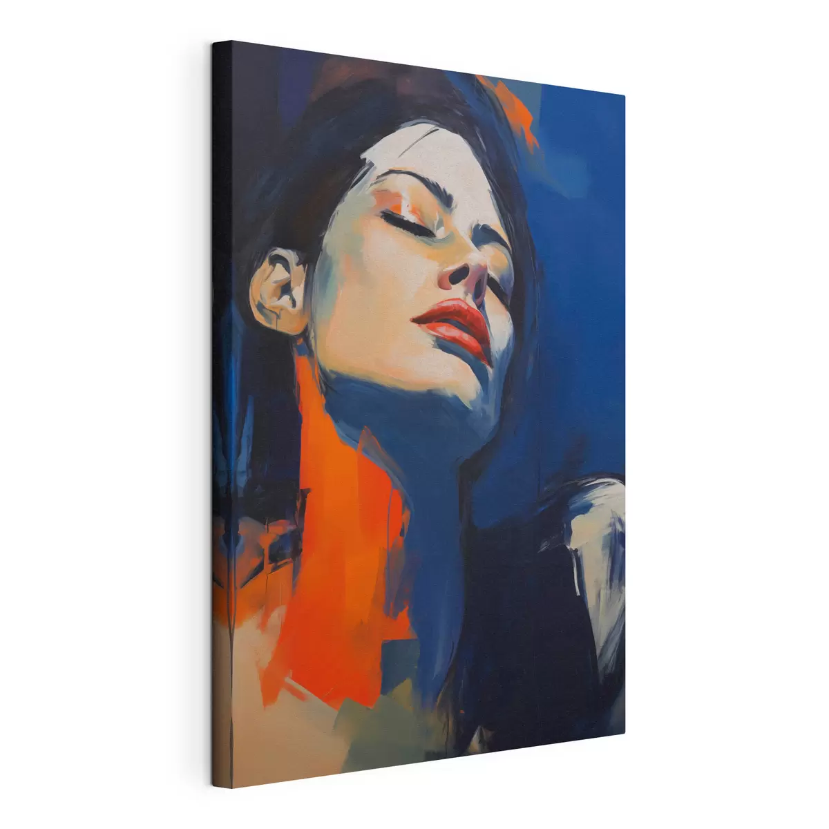 Quadro Ragazza addormentata, imitazione di un dipinto nr. s51140