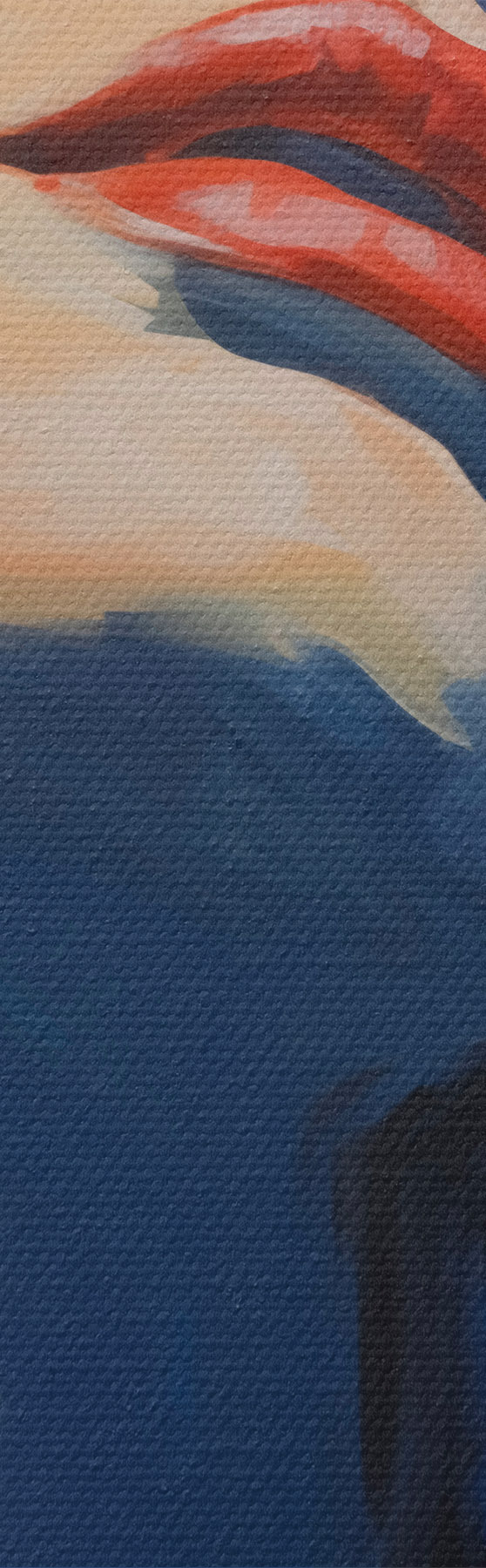 Quadro Ragazza addormentata, imitazione di un dipinto nr. s51140