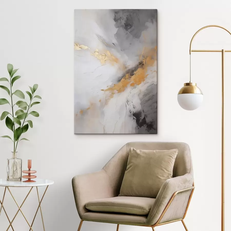 Quadro Composizione astratta, imitazione di un dipinto nr. s51141
