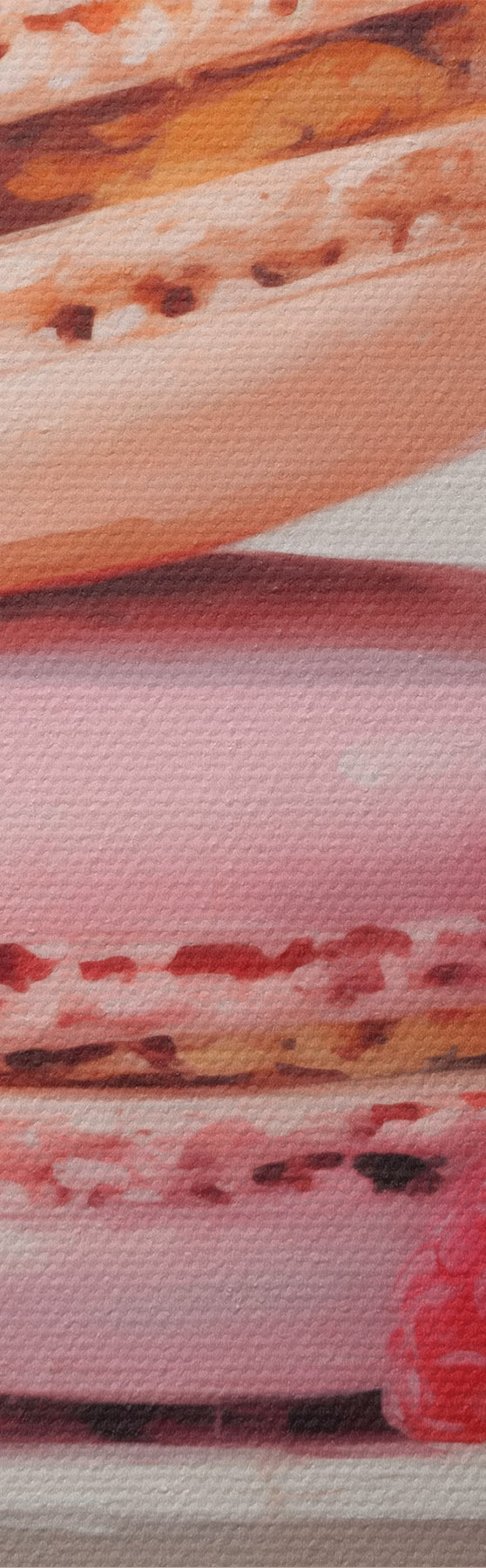 Quadro Macaron su un piatto, come in un quadro nr. s51143