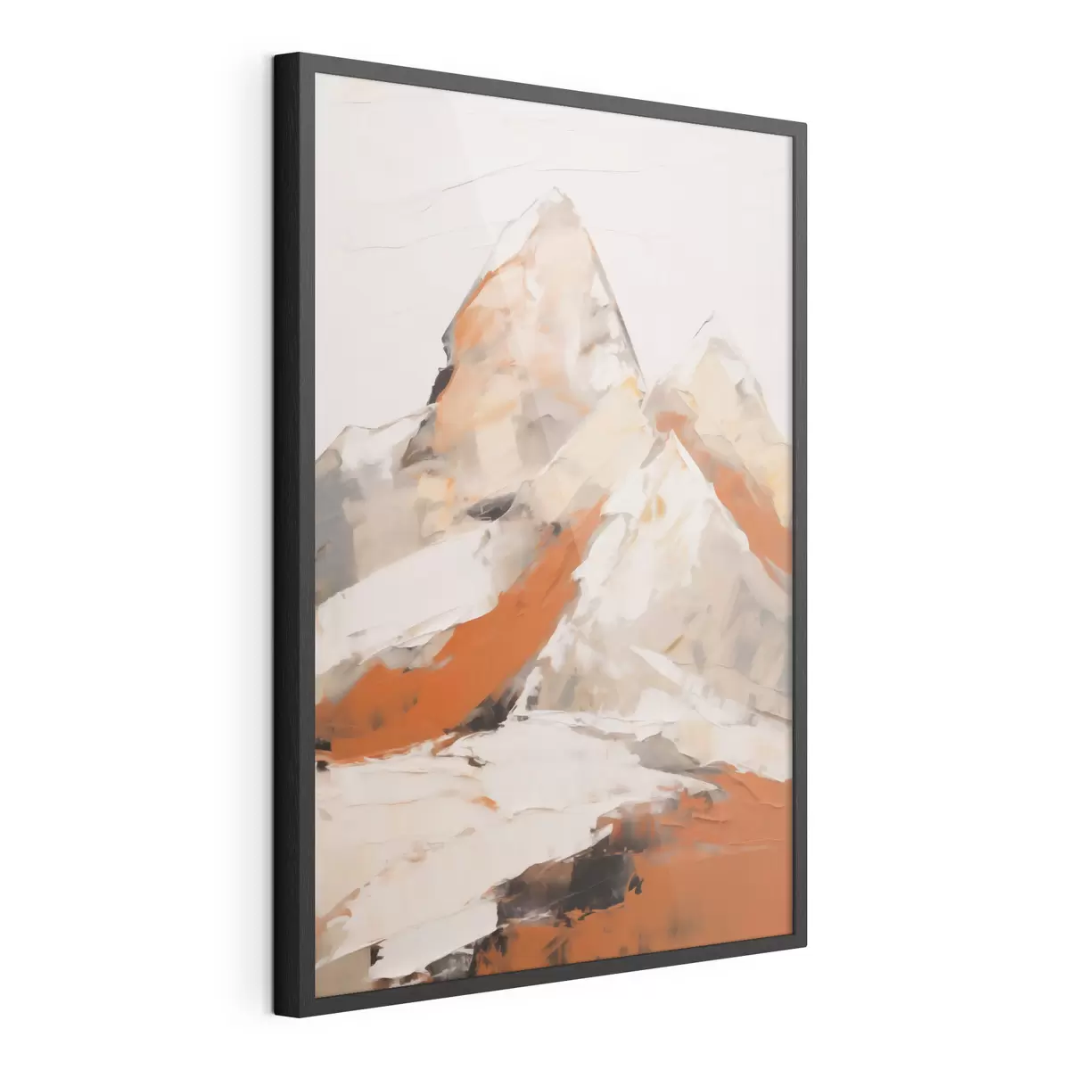 Poster Montagne astratte, imitazione di un dipinto f51126