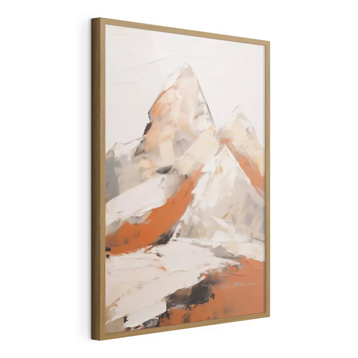 Poster Montagne astratte, imitazione di un dipinto f51126