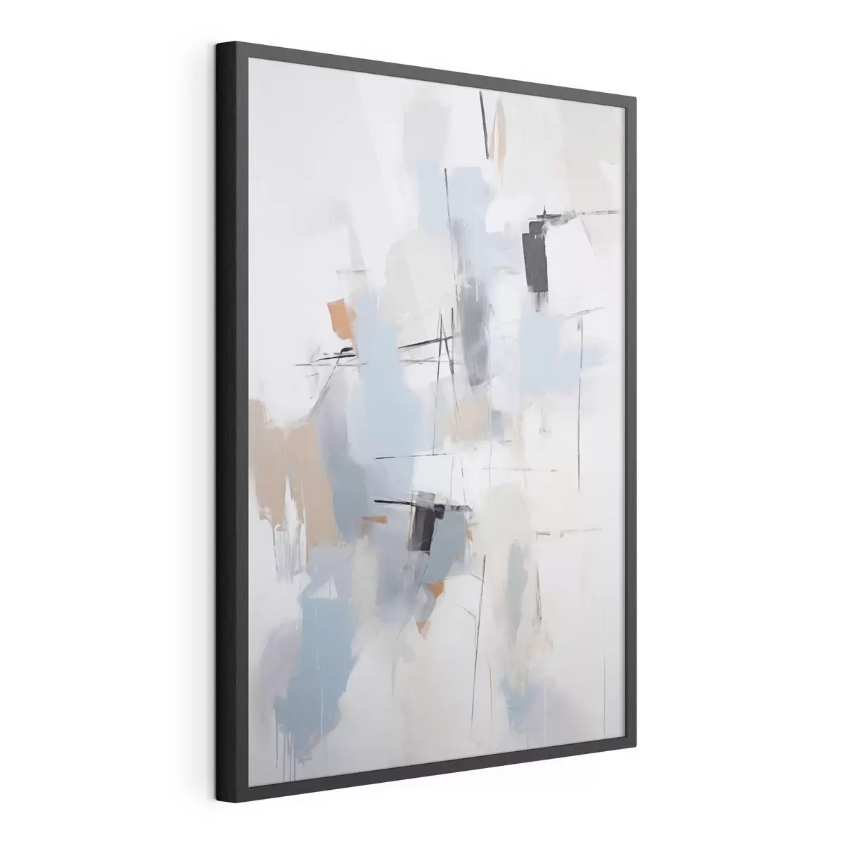 Poster Astrazione caotica, imitazione della pittura f51128