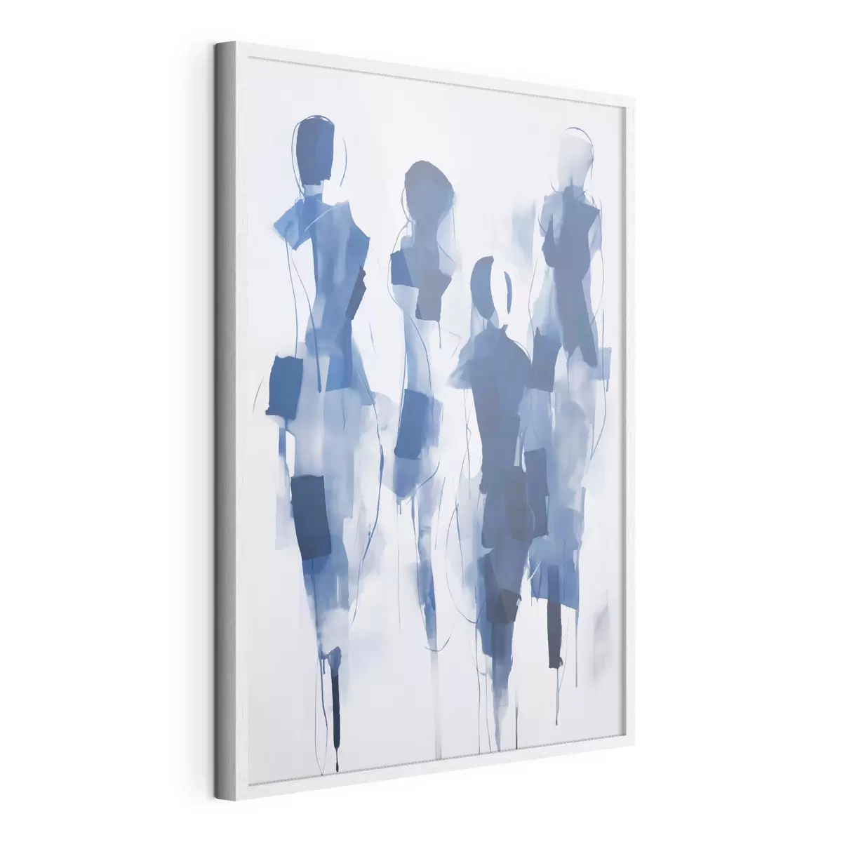 Poster Silhouette astratte, imitazione della pittura f51131