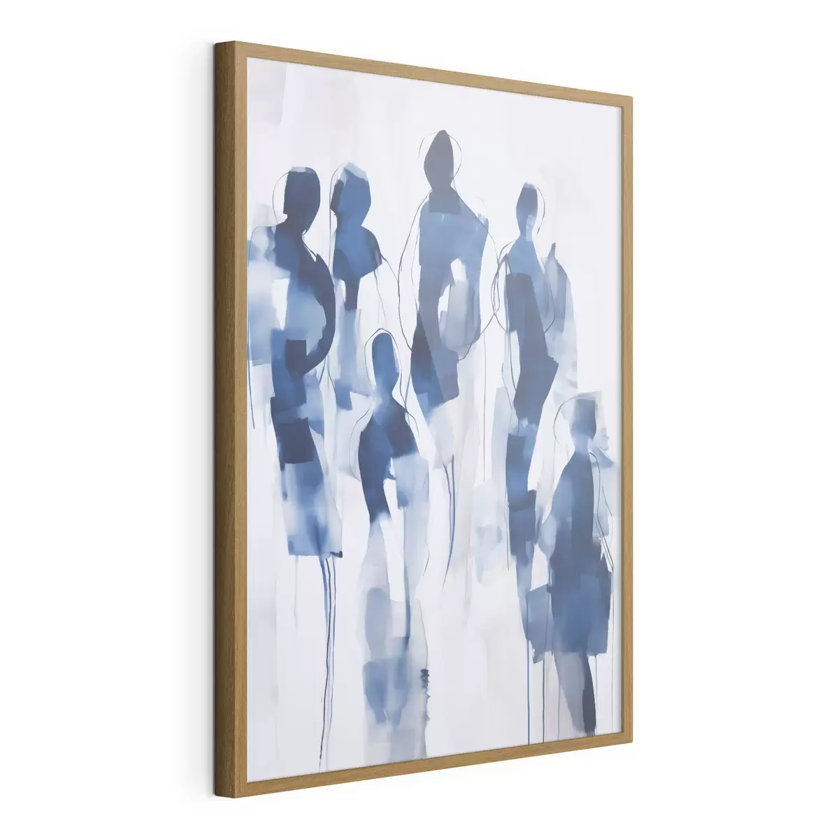 Poster Sagome, imitazione della pittura f51132