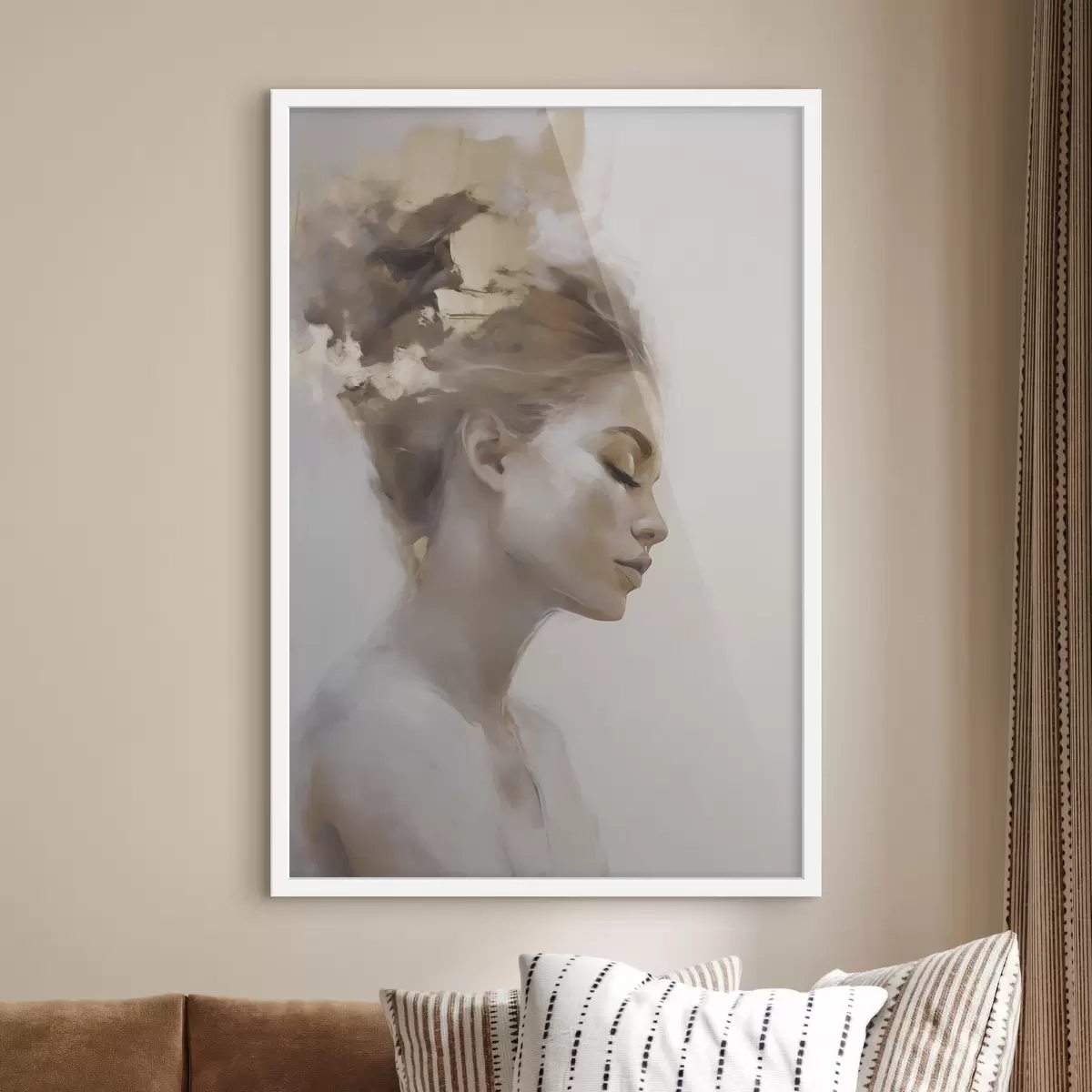 Poster Ritratto di una giovane donna f51134